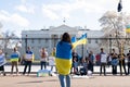 Ukrainian Protesters Outside The White House