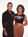 Gladys Portugues and Lynn Conkwright Pose at 1984 IFBB Ms Olympia in Montreal