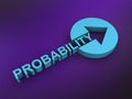 probability word on purple