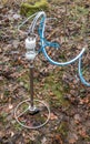 Probe for extracting soil air from the subsoil to test a suspected contaminated site.