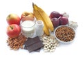 Probiotic foods diet Royalty Free Stock Photo