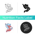 Probiotics icon Royalty Free Stock Photo