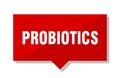 Probiotics red tag