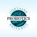 Probiotics vector emblem