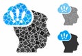 Problem brainstorm Composition Icon of Tuberous Elements