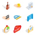 Problem at job icons set, isometric style