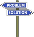 Problem - Solution street sign