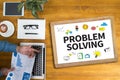 PROBLEM SOLVING Royalty Free Stock Photo