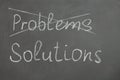 Problems and solutions