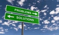 Problems and solutions signposts