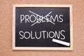 Problems and Solutions, Motivational Words Quotes Concept