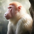 A Proboscis Monkey