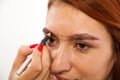 The procedure for eyebrow correction