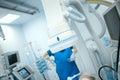 Procedure in the hospital cathlab Royalty Free Stock Photo