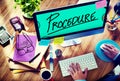 Procedure Method Strategy Process Step Concept Royalty Free Stock Photo