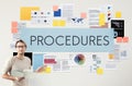 Procedures Process Steps System Concept Royalty Free Stock Photo