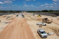 A process of building a new highway in South Austin Texas