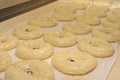 Process of cooking tandoor bread national Uzbek flatbread