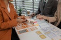 Process of creating an interface for a mobile app, user interface and experience concept, ux, ui, ux developer and ui designer, Royalty Free Stock Photo