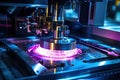 Process of laser manufacturing high-precision components, Bright color