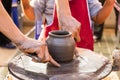 Process of make clay vase