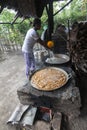 Traditional brown sugar process Royalty Free Stock Photo