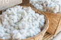 Process of making cotton : raw cotton