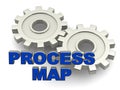 Process map Royalty Free Stock Photo