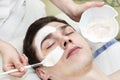 Process of massage and facials