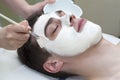 Process of massage and facials