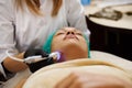 The process of performing a cosmetic procedure