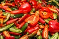 Smoking Peppers for Sriracha Sauce