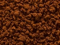 Processed coffee granules