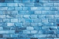 Processed collage of dark blue old brick wall texture. Background for banner, backdrop or texture Royalty Free Stock Photo