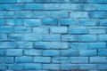Processed collage of dark blue old brick wall texture. Background for banner, backdrop or texture Royalty Free Stock Photo
