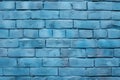 Processed collage of dark blue old brick wall texture. Background for banner, backdrop or texture Royalty Free Stock Photo
