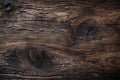 Processed collage of old rustic dark brown wood planks texture. Background for banner, backdrop Royalty Free Stock Photo