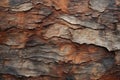 Processed collage of old tree bark trunk material texture. Background for banner, backdrop Royalty Free Stock Photo