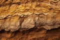 Processed collage of orange canyon soil material texture. Background for banner, backdrop Royalty Free Stock Photo
