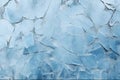 Processed collage of thick layer of cracked ice texture. Background for banner, backdrop or texture Royalty Free Stock Photo