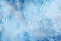 Processed collage of thick layer of cracked ice texture. Background for banner, backdrop or texture Royalty Free Stock Photo