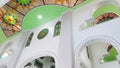beautiful interior of tuban mosque Royalty Free Stock Photo