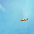 blue sky pegasus Royalty Free Stock Photo