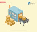 Processing box.Manufacturer. Box processor and packer. Processing plant