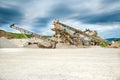 Processing plant stones Royalty Free Stock Photo
