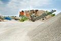 Processing plant stones Royalty Free Stock Photo