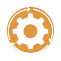 Processing settings  Vector Icon which can easily modify or edit Royalty Free Stock Photo