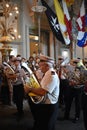 Procession Band in Local Feast