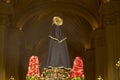 Procession of faith in Holy Week in the streets of Lima