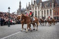 Procession of the Holy Blood on Ascension Day in Bruges (Brugge)